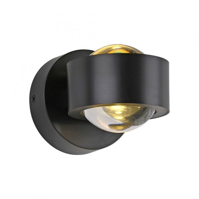 LD 19331-18 Kolekce Schöner Wohnen LED nástěnné svítidlo CHIA, černá, Up- & Downlight, 3000K - JUST LIGHT