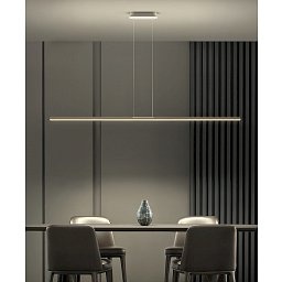 Obrázek pro produkt Závěsné svítidlo MYST 3000K 140cm bronz 31W (3750lm) + 19W (1188lm) - Team Italia