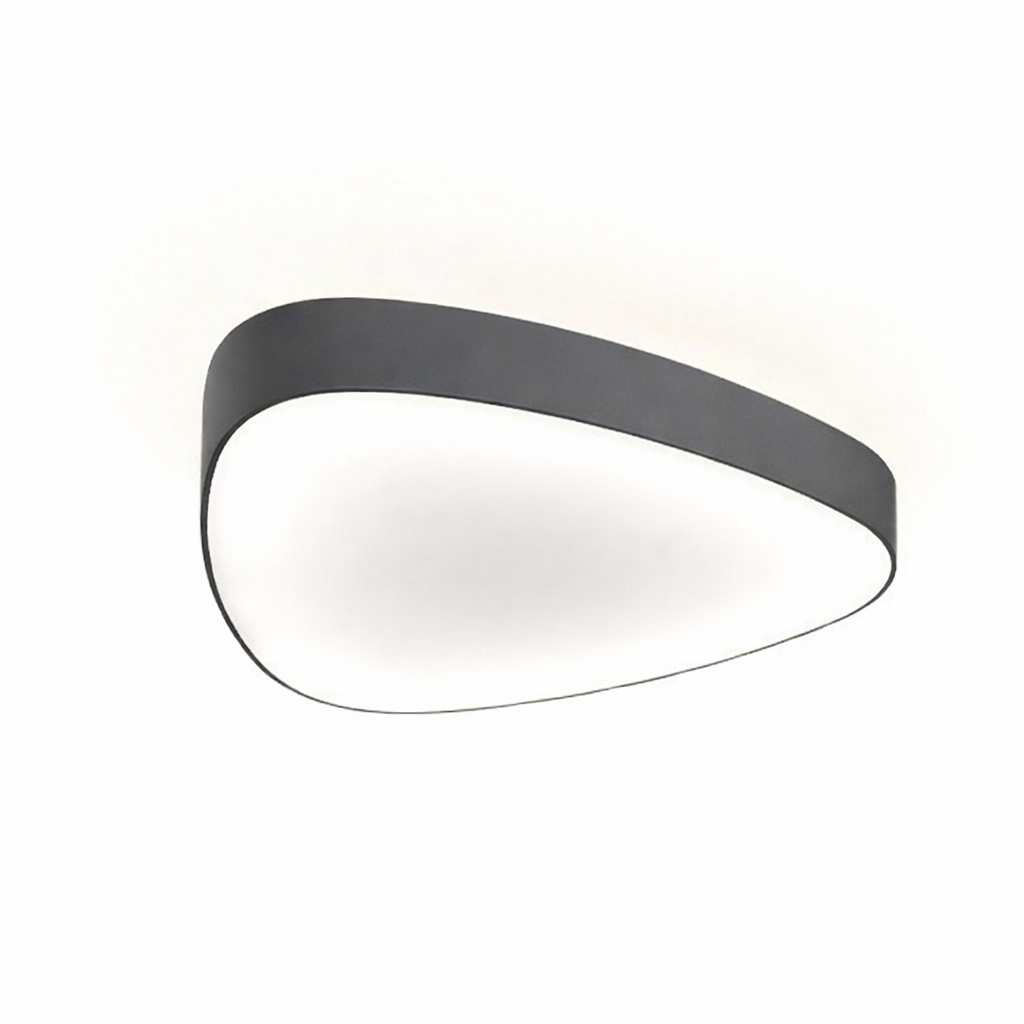 LUM TRI SLIM 900 Stropní svítidlo TRI SLIM 900 LED TW 1800-4000K + RGB + INDIRECT TW 900x100mm 70W + 35W Casambi antracit - LUMILOGY