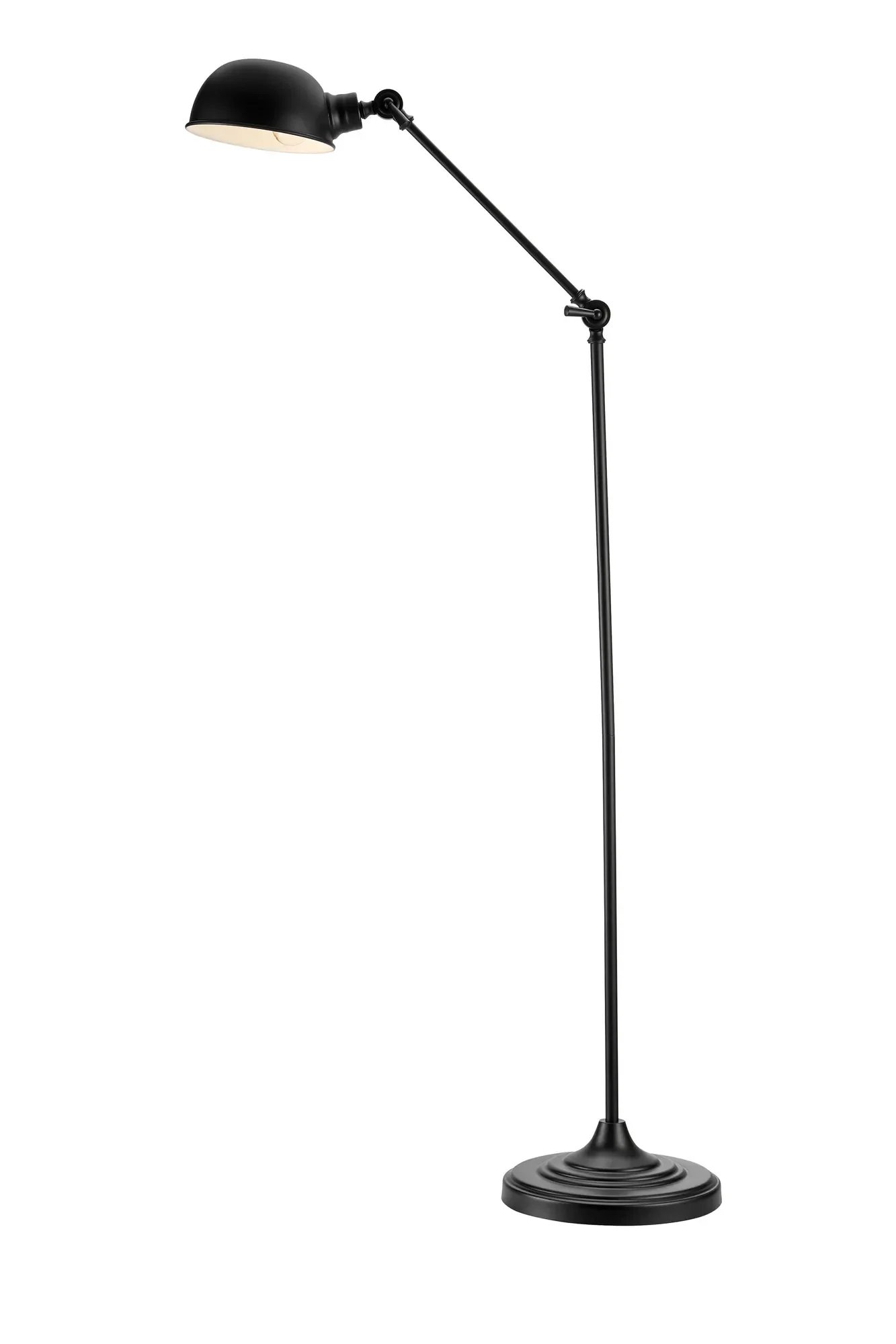 Levně MAR 108586 Portland stojací lampa černá - Markslöjd