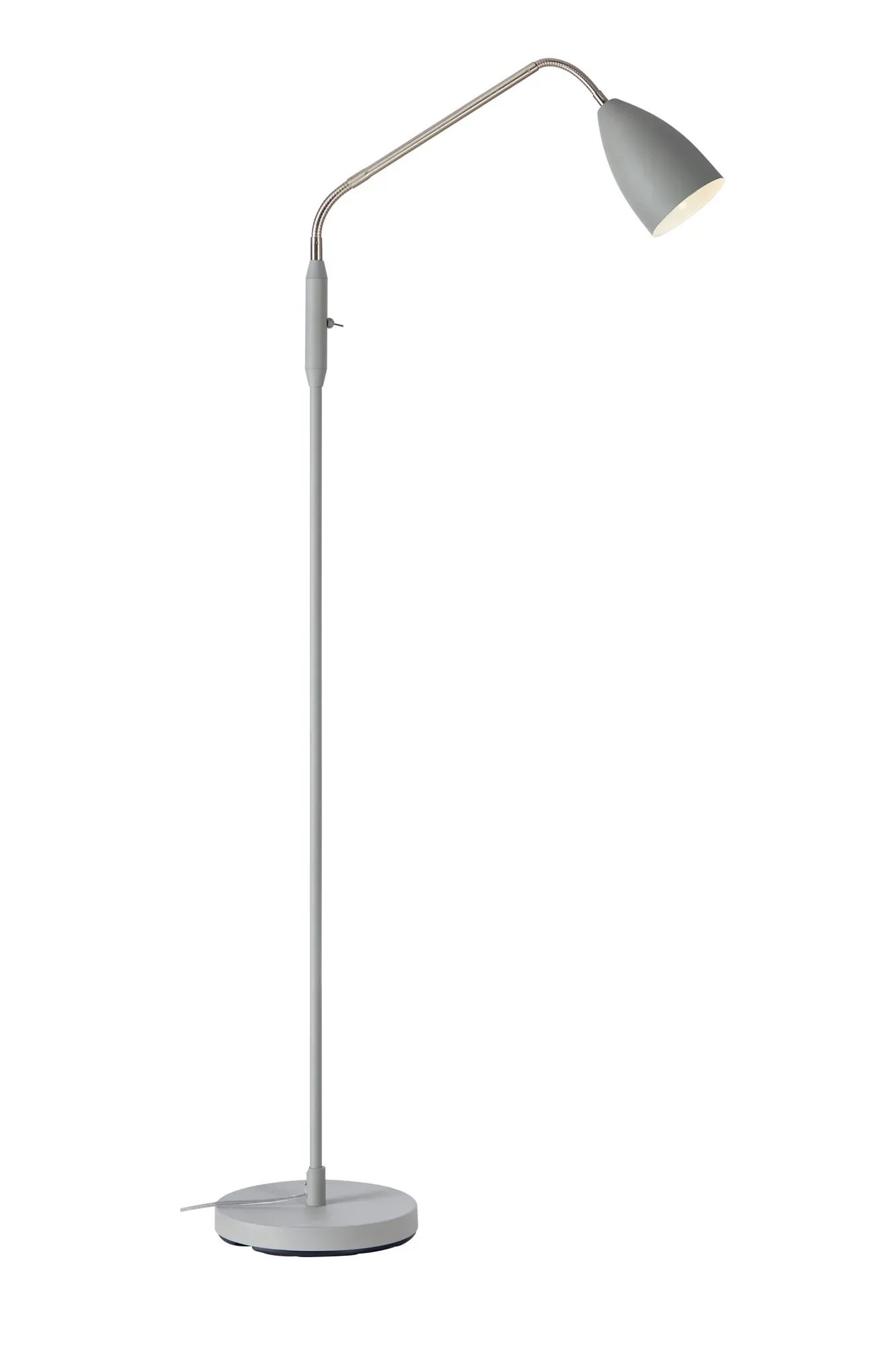 Levně MAR 108888 Patro LED stojací lampa šedá 3 krokové stmívání - Markslöjd