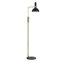 Obrázek pro produkt Larry stojací lampa černá/mosaz - Markslöjd