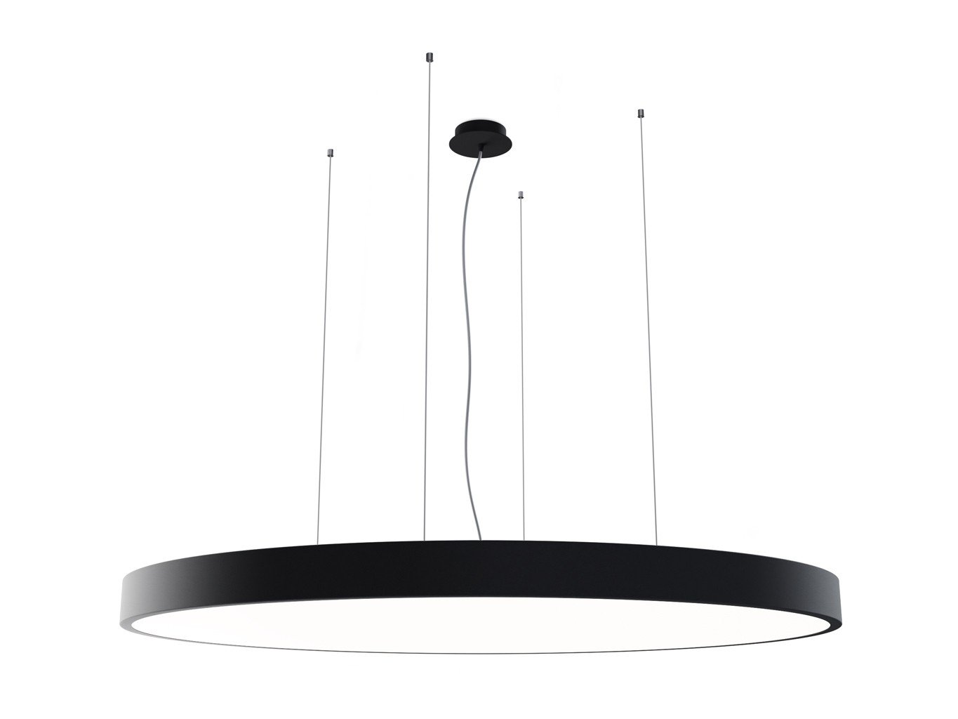 LED2 3276773DT LED2 Závěsné svítidlo MONO SLIM 100 P-Z, B TRIAC 115W 2700K/3000K/4000K černá - LED2 Lighting (obrázek 3)