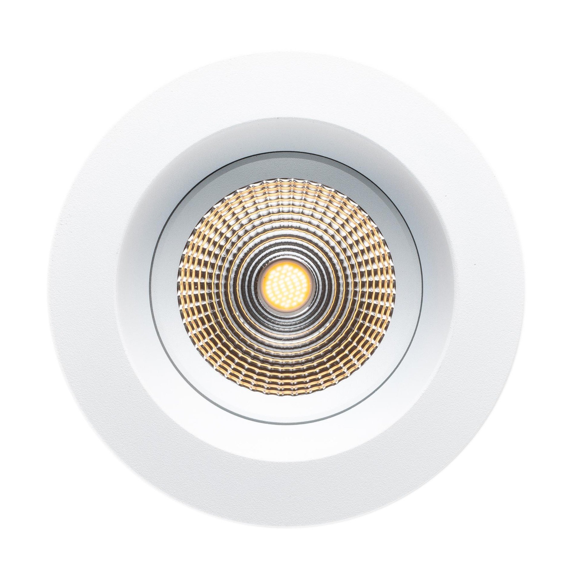 SLC SLC1124D Vestavné LED svítidlo OneSoft 8 W 220-240 V 2700 K DALI stmívatelné IP54 36° Ra90 bílé - TLG