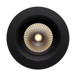 Obrázek pro produkt Vestavné LED svítidlo OneSoft 8 W 220-240 V 2700 K DALI stmívatelné IP54 36° Ra90 černé - TLG