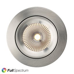 Obrázek pro produkt Vestavné LED svítidlo One360 Full Spectrum 8 W 220-240 V 3000 K stmívatelné Ra97 IP44 36° hliník - TLG