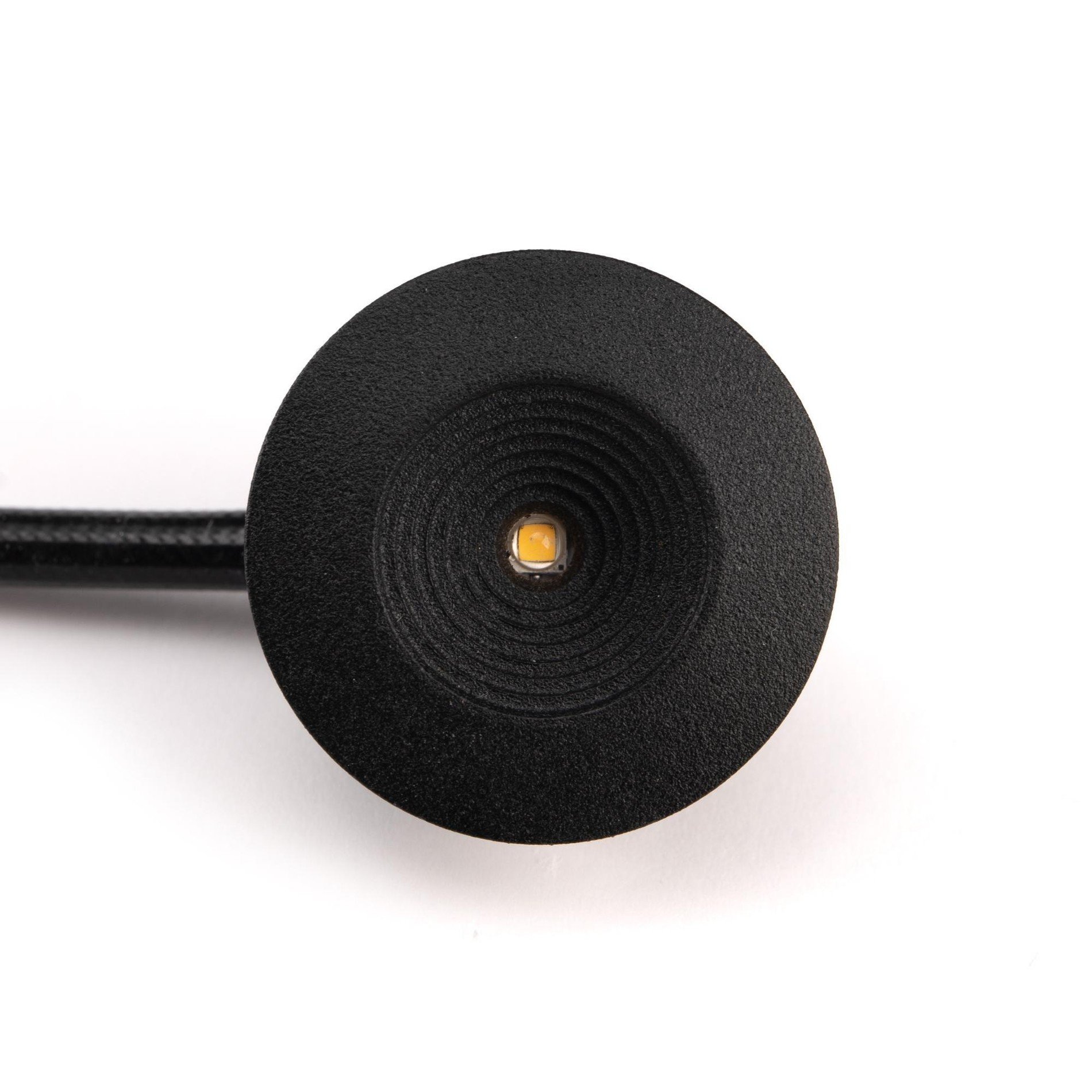 SLC SLC1205 Vestavné LED svítidlo MiniOne Fixed 2,1 W 3 V 2700 K stmívatelné IP44 32 mm 100° Ra90 černé - TLG