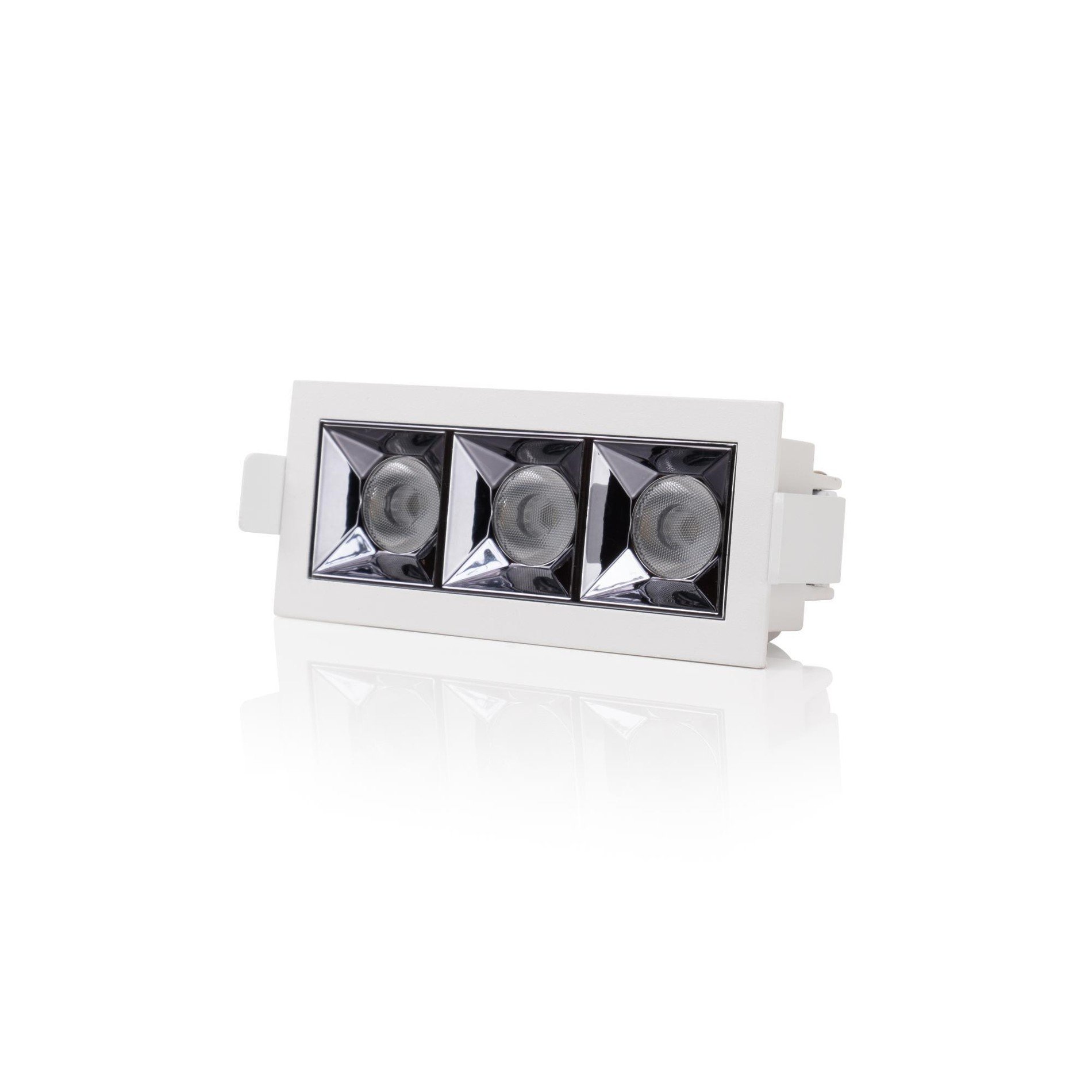 SLC SLC1260 Vestavné LED svítidlo PIXEL X3 9 W 220-240 V 2700 K stmívatelné 36° Ra90 bílé - TLG (obrázek 6)