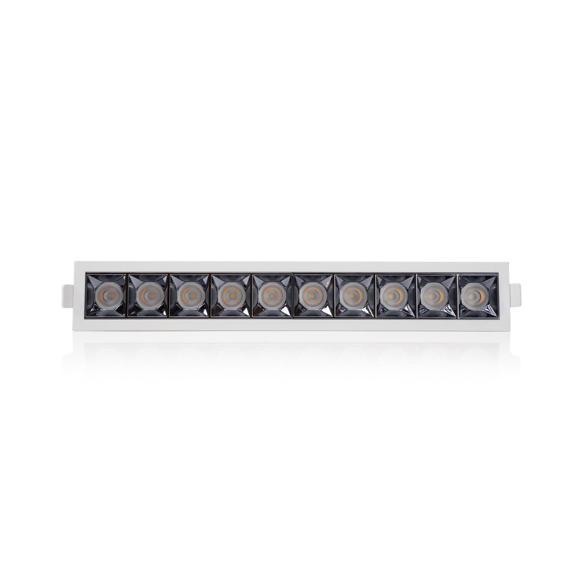 Levně SLC SLC1272 Vestavné LED svítidlo PIXEL 10x 25 W 220-240 V 2700 K stmívatelné 36° Ra90 bílé - TLG