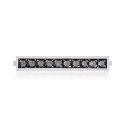 Obrázek pro produkt Vestavné LED svítidlo PIXEL 10x 25 W 220-240 V 2700 K stmívatelné 36° Ra90 bílé - TLG