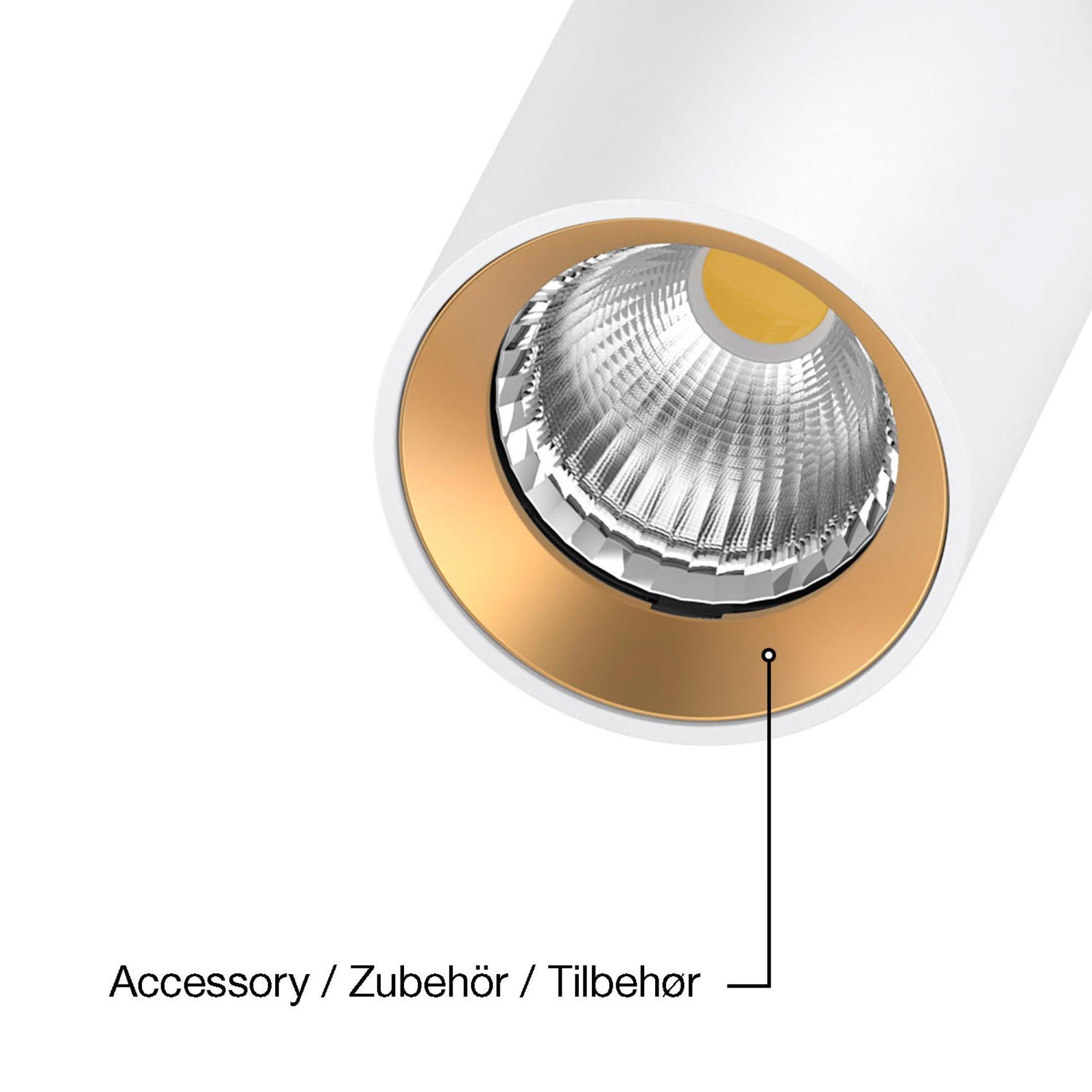 SLC SLC1361 Vestavné stropní LED svítidlo Art 10 W 220-240 V 3000 K stmívatelné 36° Ra90 bílé - TLG (obrázek 6)
