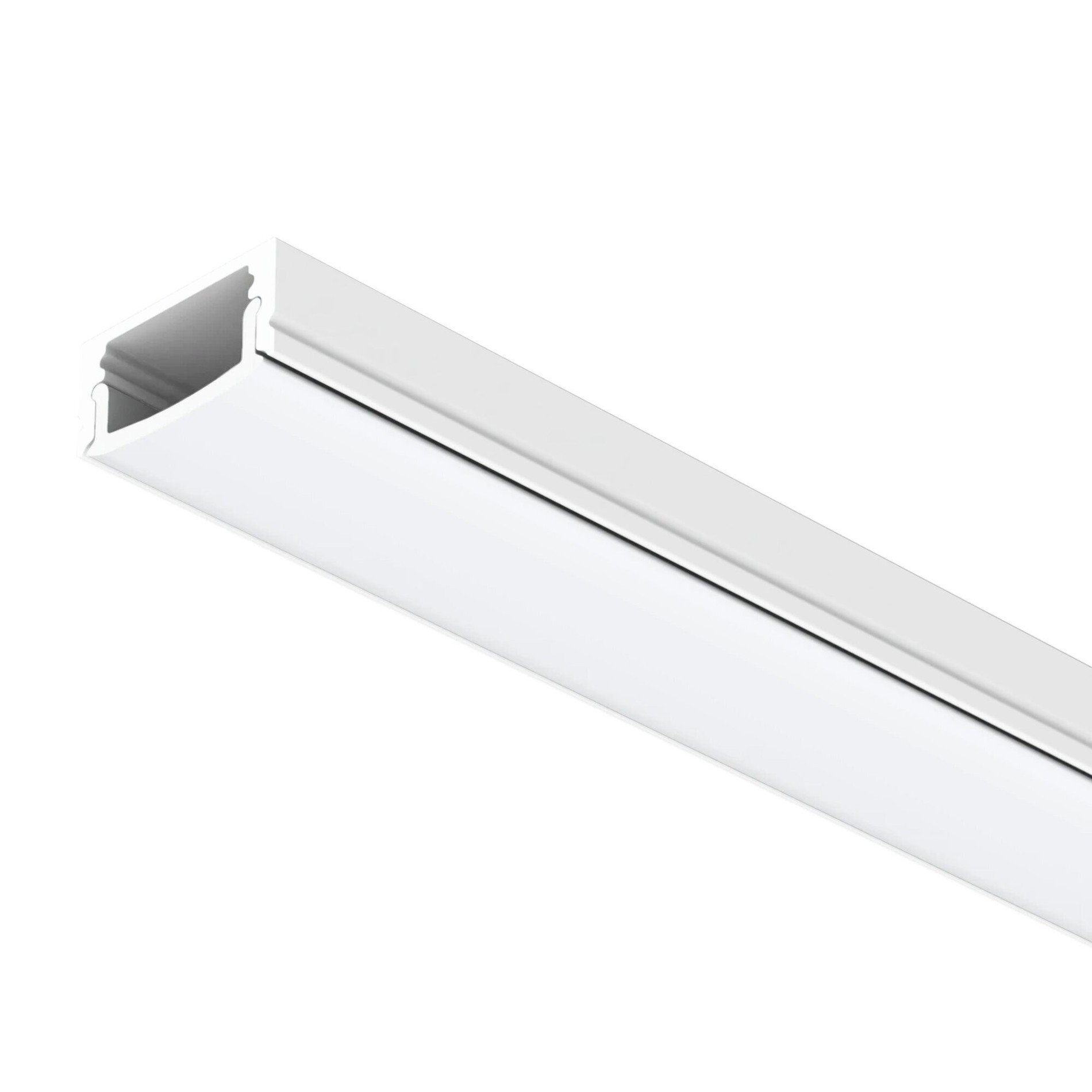Levně SLC S40100W Profil Pro A1 2m přisazený nízký bílý - TLG
