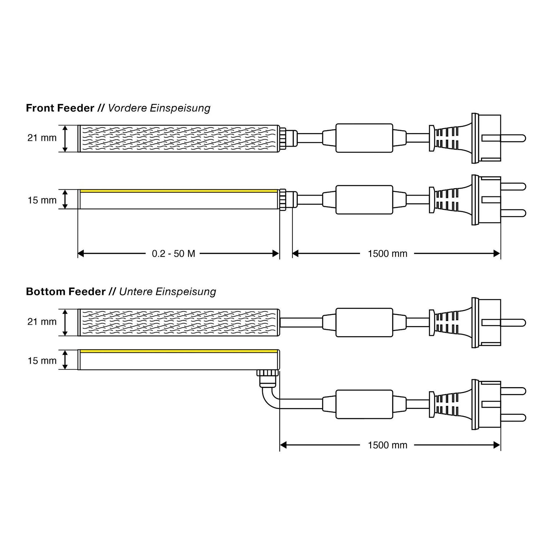 SLC SM17212 LED pásek Neon Flex 230V Top 1-50m 8W/m 460lm/m 4000K Ra80 stmívatelný IP65 1m - TLG (obrázek 4)