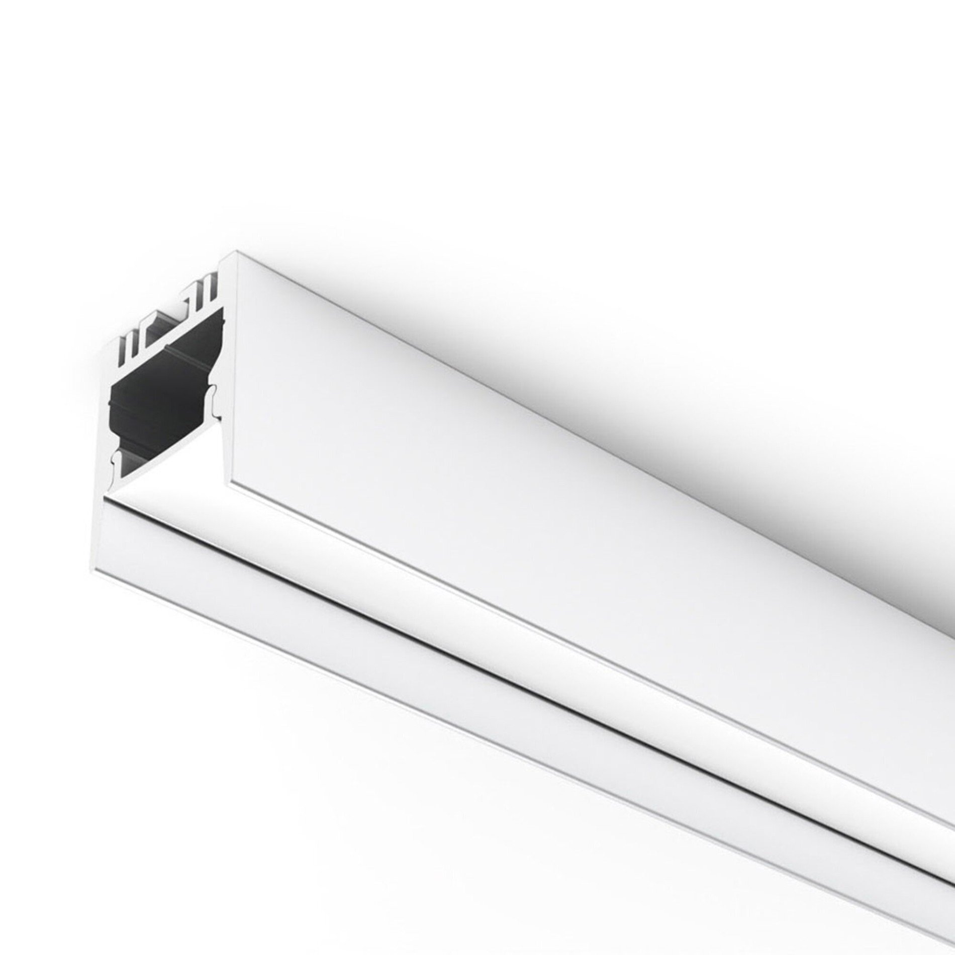 Levně SLC S40117W Profil Pro A5 2m přisazený hluboký bílý - TLG