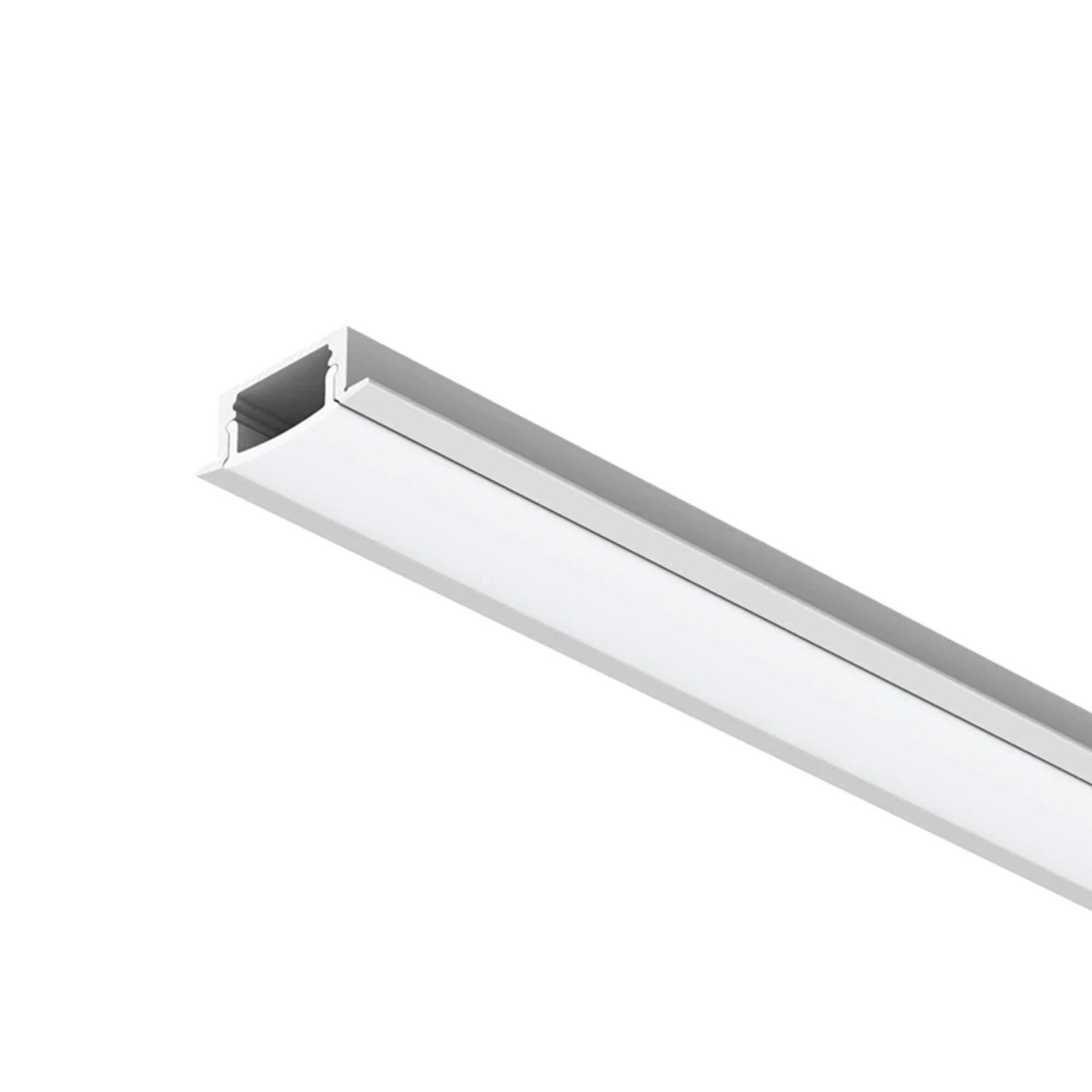 Levně SLC S40101 Profil Pro A2 2m zapuštěný nízký hliník - TLG