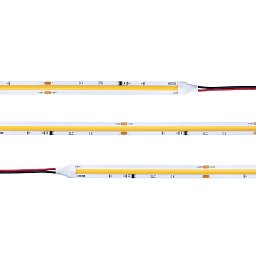 Obrázek pro produkt LED pásek COB UL iC 4W/m 360lm/m 2700K Ra90 24V IP20 15m - TLG