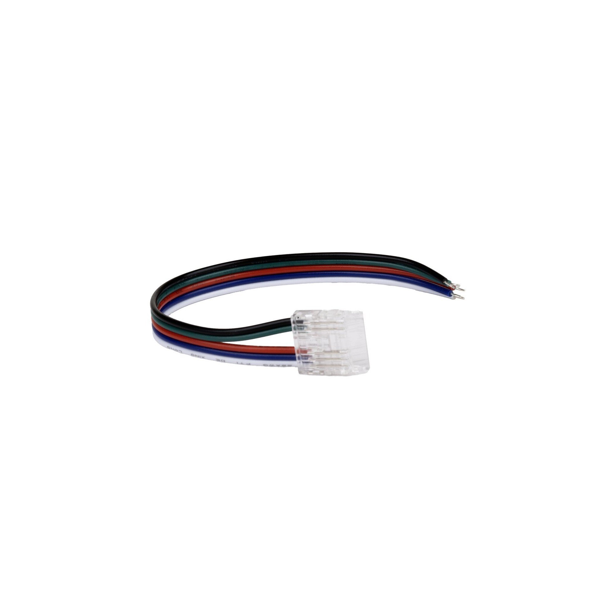 SLC S90012 Napájecí kabel pro LED pásek COB s 15 cm kabelem IP20 5pin RGBW 12mm PCB 2x - TLG