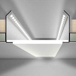 Obrázek pro produkt Kryt pro profil ADD 80mm plochý - TLG