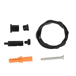 Obrázek pro produkt Závěsná sada pro profil Pro A5 černá - TLG