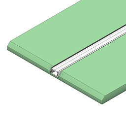 Obrázek pro produkt Profil pro pásky DL 1 track sádrokarton - TLG