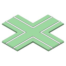 Obrázek pro produkt Profil pro pásky DL 2 track X modul sádrokarton - TLG