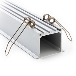 Obrázek pro produkt Pružiny pro zapuštěný profil B (B2/B4/B6) 4 ks hliník - TLG