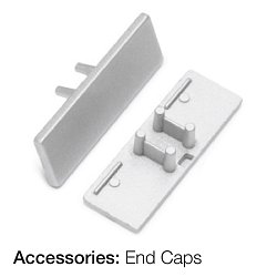 Obrázek pro produkt Koncovka pro profil G Deco šedá 2x - TLG