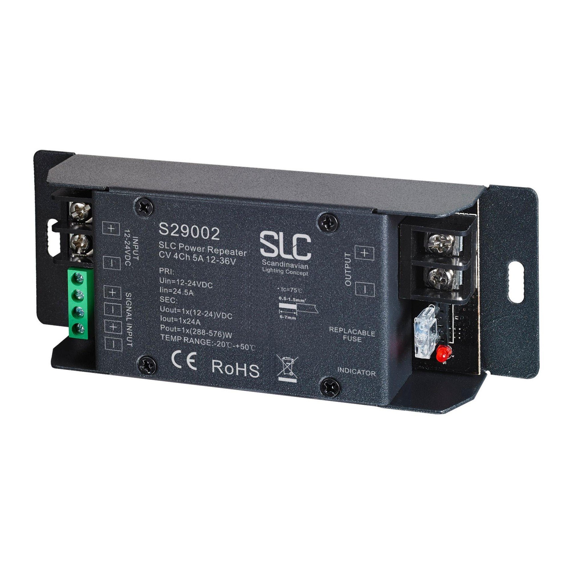 SLC S29002 Power repeater 1x24A 12-36V 576W IP20 - TLG