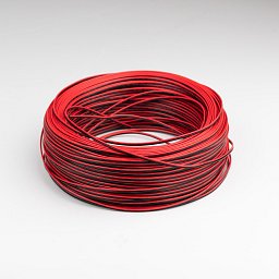 Obrázek pro produkt LS kabel 2x0,35mm2 100m červený/černý - TLG