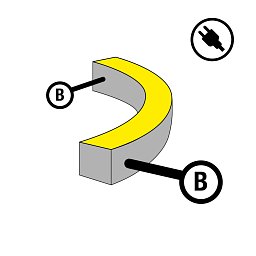 Obrázek pro produkt Napájení pro LED pásek NeonFlex 230V Side-Bend Mono B - TLG