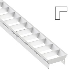 Obrázek pro produkt LED svítidlo Click mřížka L spojka bílá - TLG