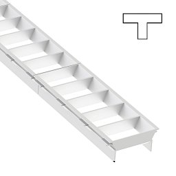 Obrázek pro produkt LED svítidlo Click mřížka T spojka bílá - TLG