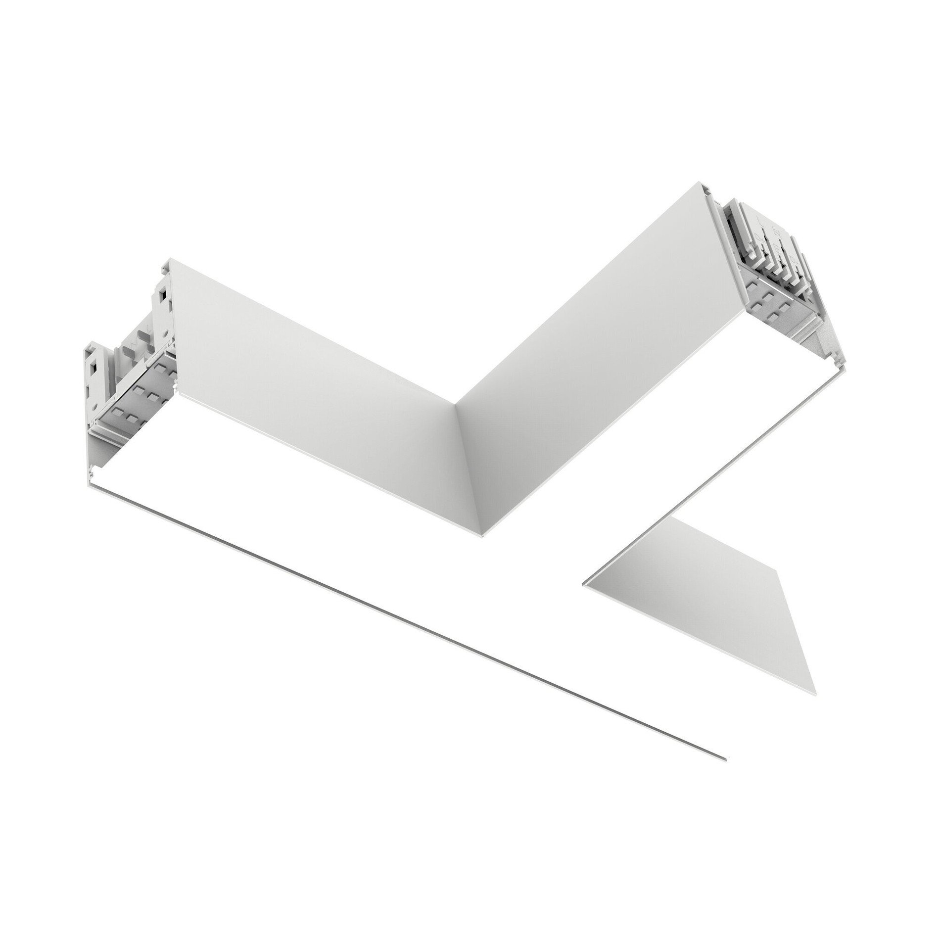 SLC SLC9528 LED svítidlo Click T-spojka levá bílá 1540lm 3000/4000K Ra90 DALI IP20 - TLG