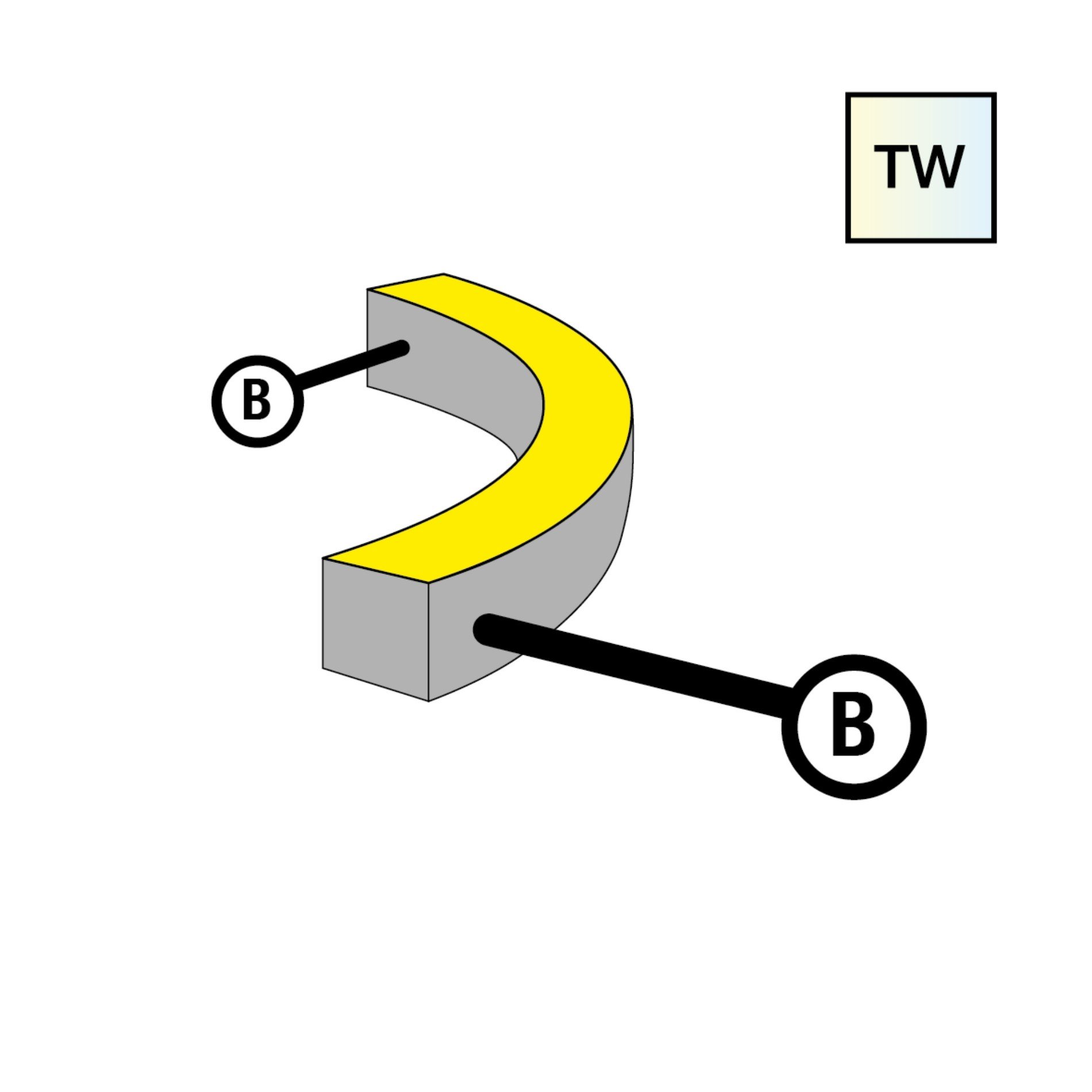 Levně SLC S1624S-TW-B Napájení pro NeonFlex 24V Side-Bend TW B - TLG