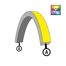 Obrázek pro produkt Napájení pro NeonFlex 24V Top-Bend RGBW A - TLG