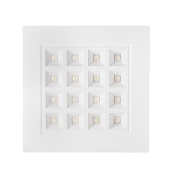 Obrázek pro produkt LED panel Focus 600x600 bílé 3400-4500lm 3000K Ra80 bez driveru IP44/IP20 UGR16 - TLG