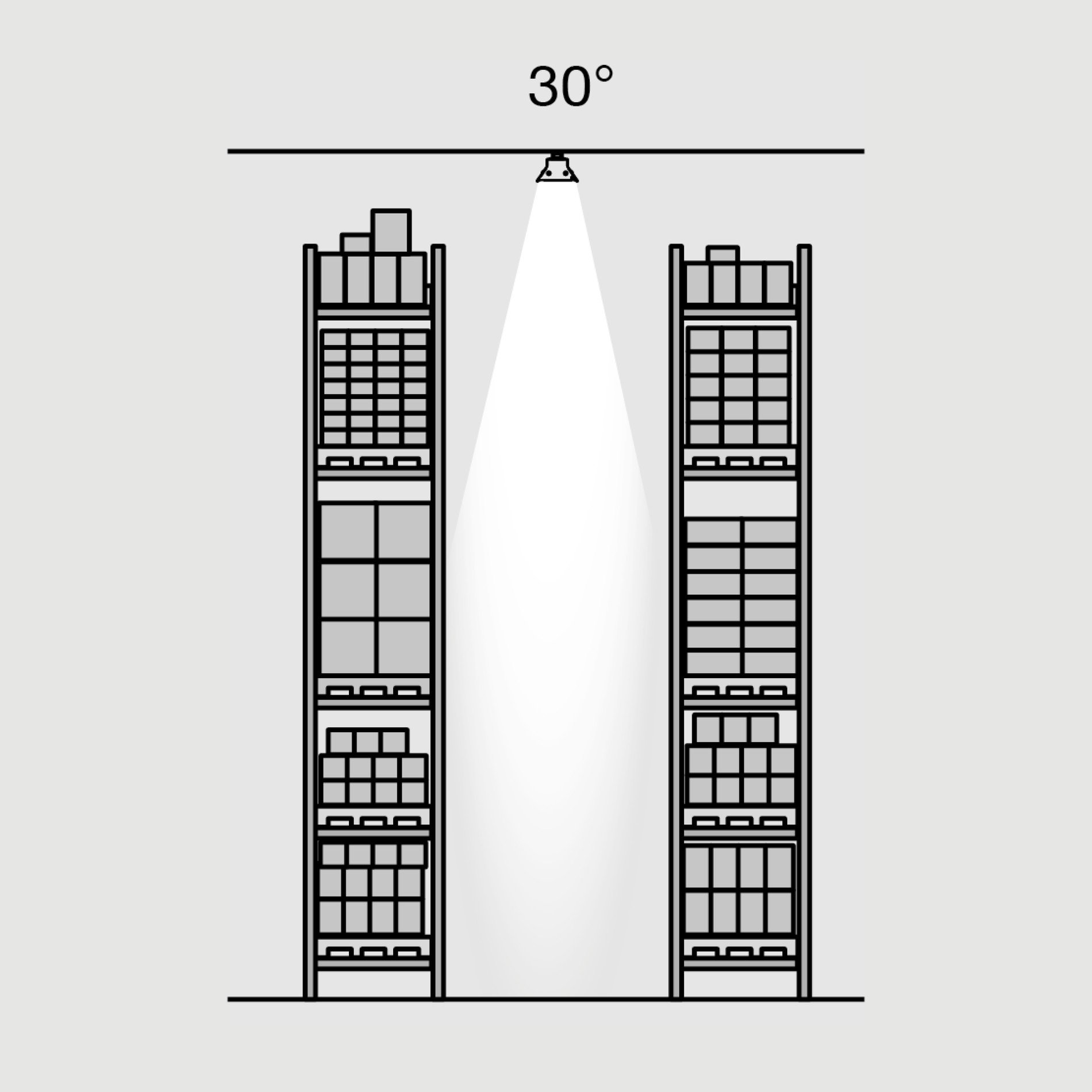 Levně SLC SLC1454 Fender 30° 1200 čočky čirá - TLG