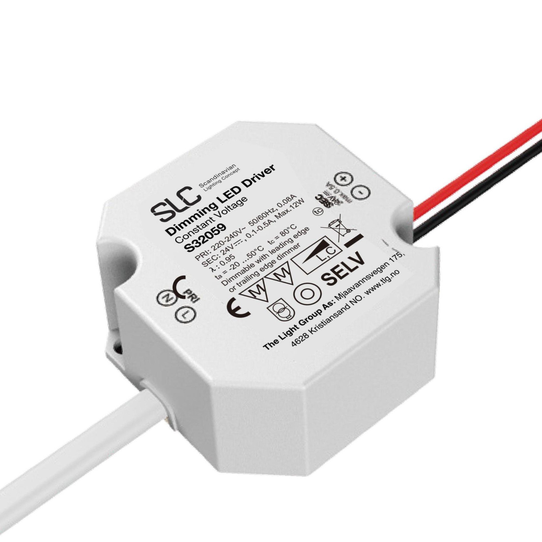 Levně SLC S32059 Driver 24V Pill 12W stmívatelný triak IP20 - TLG