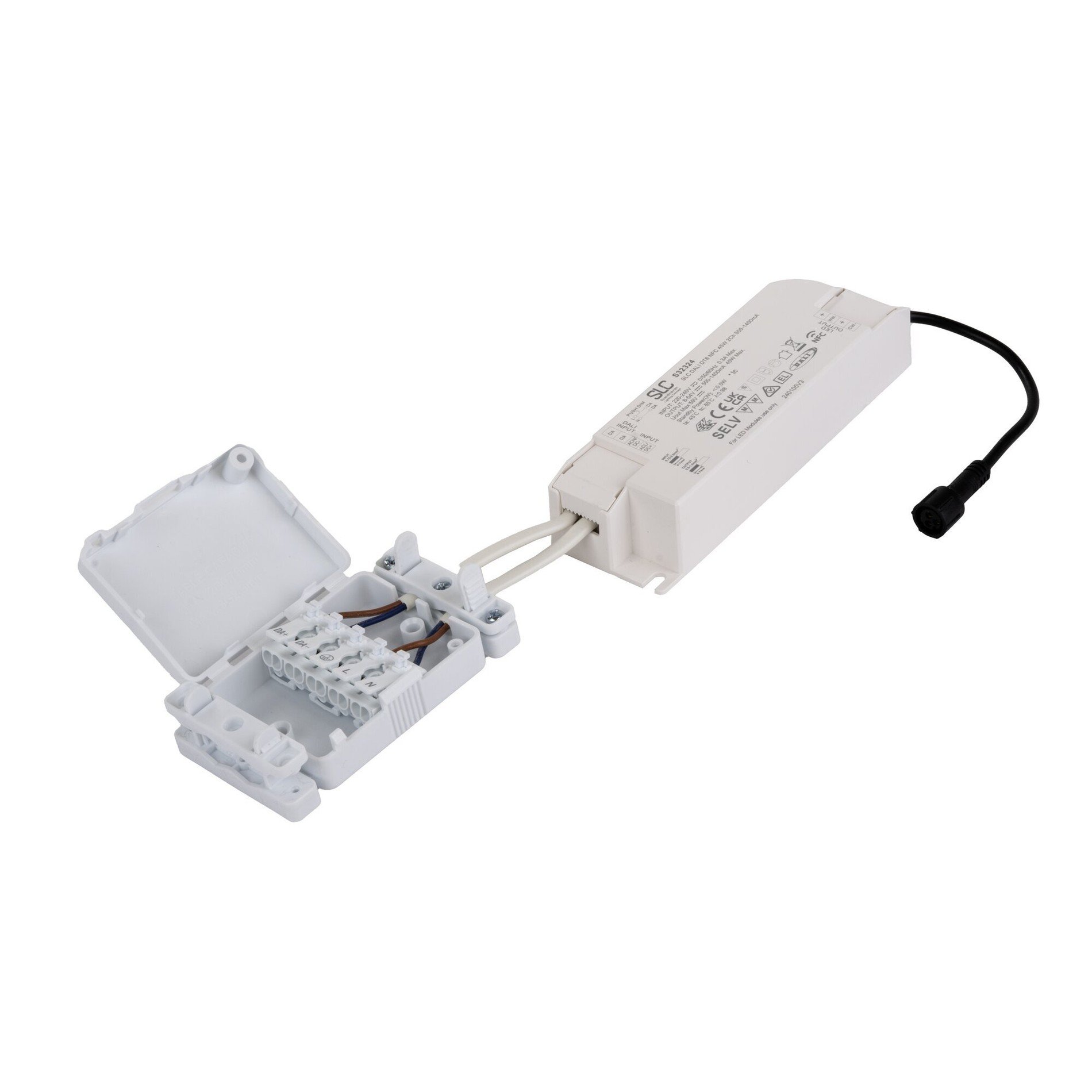 SLC S32324 Driver NFC 2Ch 500-1400mA QA3 45W DALI IP20 - TLG