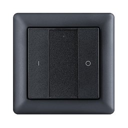 Obrázek pro produkt SmartOne Zigbee 1CH nástěnný panel IP20 černý - TLG