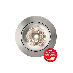 Obrázek pro produkt Vestavné LED svítidlo One360 DTW pr.68-83 mm hliník 474lm 1800-3000K Ra90 DALI IP44/IP20 36° - TLG