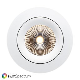 Obrázek pro produkt Vestavné LED svítidlo One360 SL Full Spectrum pr.68-83 mm bílé 467lm 2700K Ra97 DALI IP44/IP20 36° - TLG