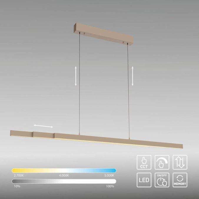 PN 2598-97 LED závěsné svítidlo ADRIANA, Comfort Lift, bronz, 2700-5000K - PAUL NEUHAUS (obrázek 11)