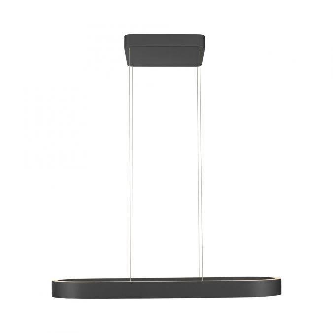 PN 2688-18 LED závěsné svítidlo Q-STRETTO, černá, s dálkovým ovladačem, ZigBee, 2700-5000K - PAUL NEUHAUS