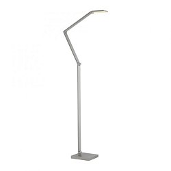 Obrázek pro produkt LED stojací svítidlo SAMSKY, stříbrná, stmívatelné, nastavitelná výška, CCT nastavení teploty barvy, 2700-5000K - PAUL NEUHAUS