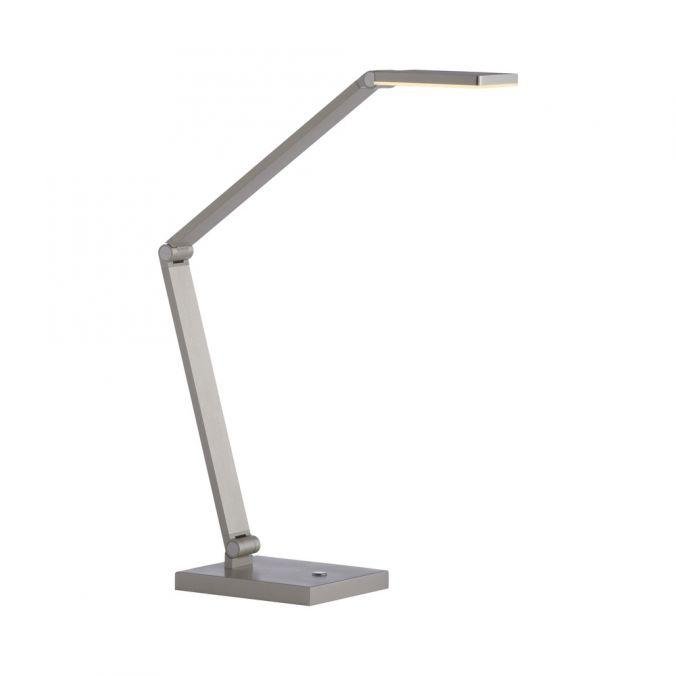 PN 4304-55 LED stolní lampa SAMSKY, stříbrná, stmívatelné, nastavitelná výška, paměťová funkce, 2700-5000K - PAUL NEUHAUS