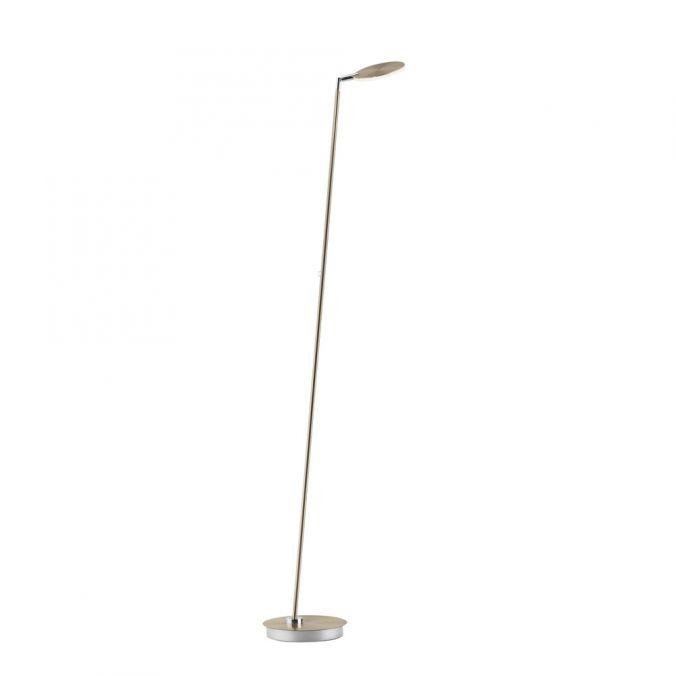PN 241-60 LED stojací svítidlo na baterie Bente, bateriové svítidlo, IP20, nabíjecí, mosaz, 2700-5000K - PAUL NEUHAUS