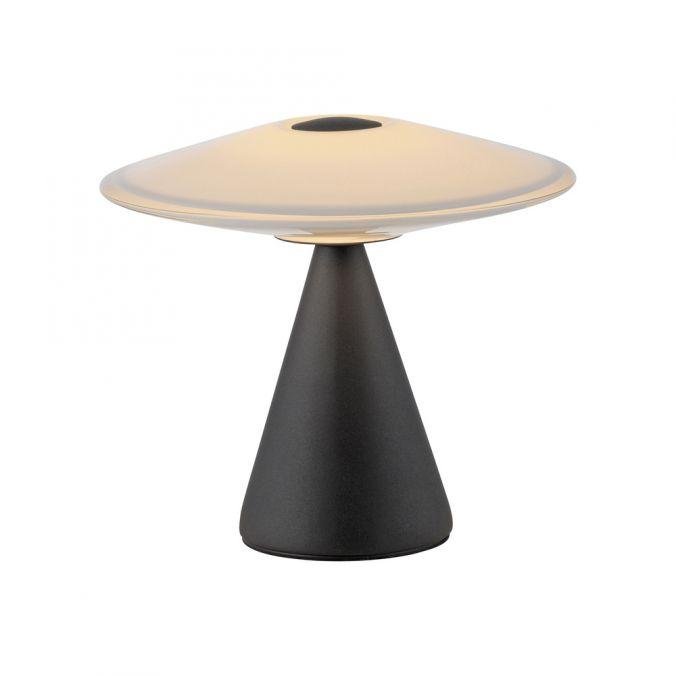 PN 4282-18 LED stolní lampa ELIPSA, černá, dotykové ovládání, paměťová funkce, 3000K - PAUL NEUHAUS
