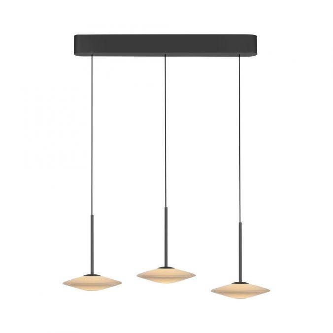 Levně PN 2289-18 LED závěsné svítidlo ELIPSA, černá, Comfort Lift, stmívatelné, 3000K - PAUL NEUHAUS