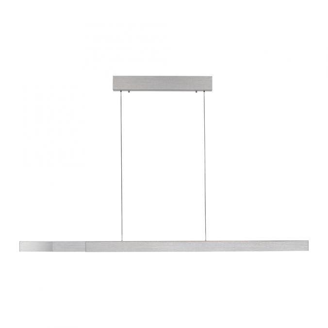 PN 2575-95 LED závěsné svítidlo hliník ADRIANA SQUARE, se stmívačem, roztahovací, teplá až studená bílá, 2700-5000K - PAUL NEUHAUS